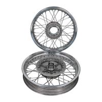 rueda de radios moto guzzi serie grossa 18x215 - 18x250 kit completo