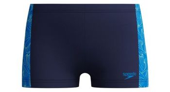 Traje de bano speedo hyperboom panel azul nino