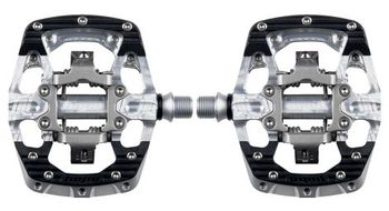 Par de pedales automaticos hope union gc silver