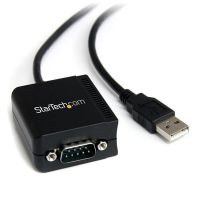 startech cable adaptador usb a serie rs232 negro