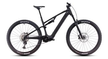 Cube ams hybrid one44 c 68x race 400x btt electrica de suspension total shimano deore xt 12s 400 wh 29   blackline negro 2025