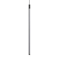 lampara colgante led 10w aluminio litelux negro