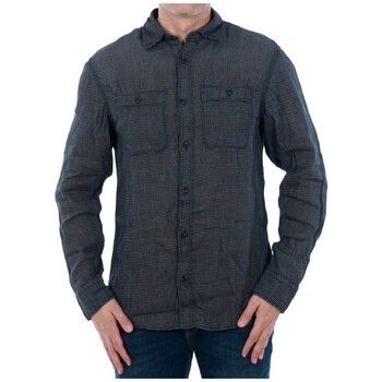 Jack & Jones Camisa manga larga 12121604 JJVALAMO SHIRT L/S WORKER BLUE NIGHTS/SLIM para hombre