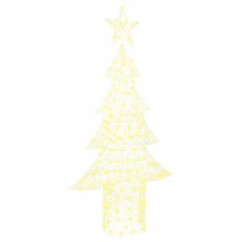 Árbol De Navidad | Decoraciones De Navidad Con 240 Led Cálido 150 Cm Acrílico