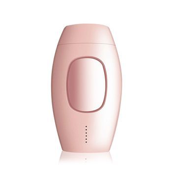 Depiladora Ipl De Luz Pulsada. Lámpara De Cuarzo, 600.000 Pulsos, Ajustable En 5 Niveles. Full Body. 8,5x4,5x14 Cm. Color: Oro Rosa