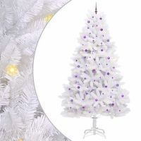 arbol de navidad artificial con ramas articuladas blanco 300 cm vidaxl