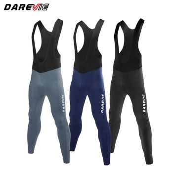 DAREVIE Pantalones de Ciclismo de Una Pieza, Ligeros, Anti-UV, Elásticos en 4 Direcciones, Pantalones de Ciclismo para Hombre, Resistentes al Desgaste, de Secado Rápido