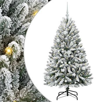 Árbol De Navidad Artificial Verde Y 150 Cm Pvc Y Metal Vidaxl