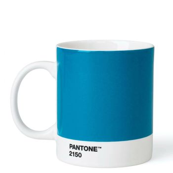 Taza de porcelana azul 2150c