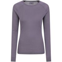 mountain warehouse camiseta manga larga merino ii para mujer