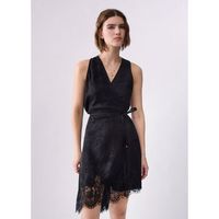 liu jo vestidos vestido corto jacquard para mujer