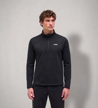 Colmar para hombre. 83000021-5WU Forro polar elástico para esquí con media cremallera negro (XXL), Casual, Deportivo, Poliéster, Outdoor