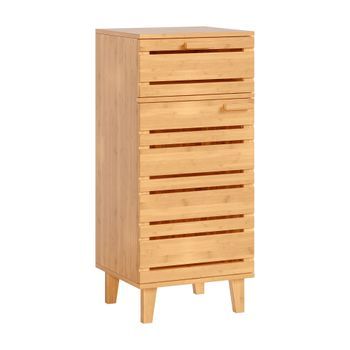 Aparador Para Baño Epind 75x33x30 Cm Bambú [en.casa]