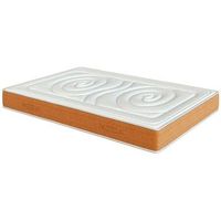 colchon muelle ensacado modelo extreme 135 x 190 x 28cm maxima adaptabilidad - todas las medidas blanco y camel