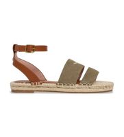 pepe jeans para mujer pls900010 sandalias de piel auri street verde caqui 40 marron plano hebilla casual