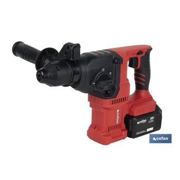 Martillo Perforador Sds Plus Sin Escobillas Multifunción | Taladra, Percute Y Cincela | Incluye: Maletín Con Accesorios, Portabrocas Automático Con Adaptador Sds Plus, Batería Li-ion De 20 V Y Cargador