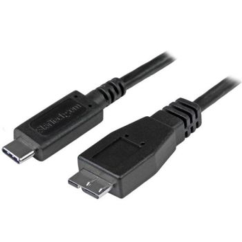 Startech Cable USB 3.1 Type-C a Micro B 1m Negro