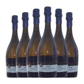 Dei Giorgi Letizia 5 Nuvole Dulce Lambrusco 75 Cl 4% Vol. (pack De 6 Unidades)