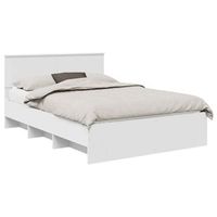 estructura de cama 140 x 200 cm madera de ingenieria vidaxl