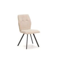 pack de 4 sillas tapizadas con diseno moderno y resistente