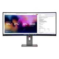 monitor lenovo thinkvision p40wd-40 397 ultrahd 5k2k 120hz ips curvo altura ajustable