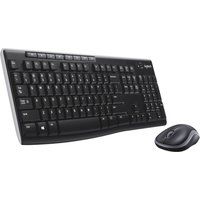 logitech combo mk270 wireless keyboard  mouse set