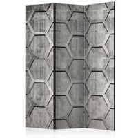biombo - platinum cubes 135x172 cm