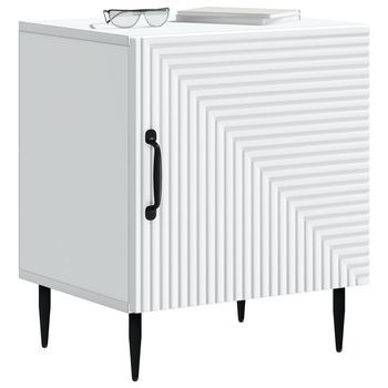 Pack 2 Uds Mesita De Noche | Armario De Noche | Mesa De Noche 43 X 34,5 X 50 Cm Madera De Ingeniería