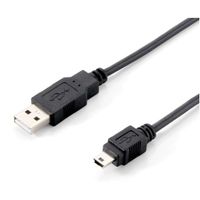 digitus cable usb 20 a mini usb mm 1m negro