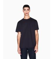 ax armani exchange para hombre xm001282af10364ub101 camiseta lisa marino xxl casual algodon manga corta