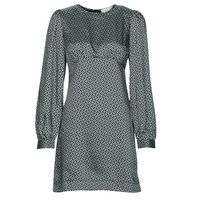 michael michael kors vestido mk logo tie ht mini dress para mujer