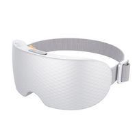 masajeador de ojos 3d con calor y nebulizacion musica local y bluetooth tres modos de uso y bateria recargable color blanco