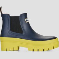 barbour botas de agua halton chelsea welly para mujer