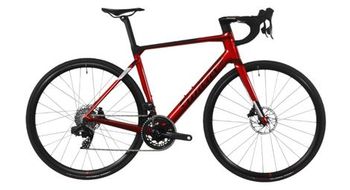 Bicicleta de carretera electrica hibrida wilier triestina filante sram force etap axs 12s 236 wh 700 mm rojo terciopelo 2024