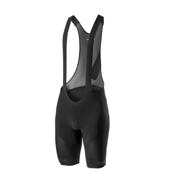 Culote Castelli Superleggera Negro Rojo con tirantes, Talla XL