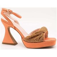 noa harmon sandalias 9212-05 orange para mujer