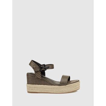 Kamome Trends Sandalias ALPARGATA SIMONA NEGRO para mujer