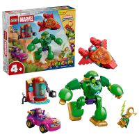 lego marvel loki vs equipo iron man 11211 204 piezas