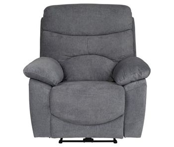 Sillón relax eléctrico esprit color gris oscuro - conforama