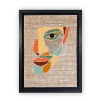 pintura decorativa lienzo lsj219278569213-4666 multicolor 46x66 cm