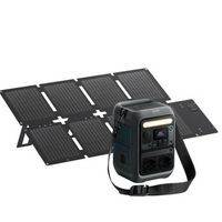 kit anker solix c300x ac con panel solar 60w - generador solar 2x300w