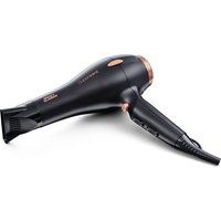 nicky clarke supershine ac nhd176 hair dryer - black black