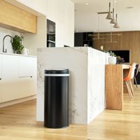 cubo de basura de cocina automatico negro  42l