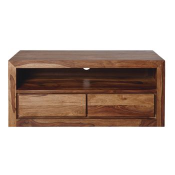 Mueble TV de sheesham macizo de 116 cm