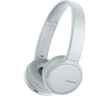 SONY WH-CH510 Wireless Bluetooth Headphones - White, White