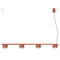 arana ocre rojo aluminio alt 208 cm