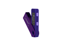 crypto wallet - ledger nano s plus usb-c pantalla 109 oled amatista