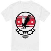 top gun camiseta manga larga bob para hombre