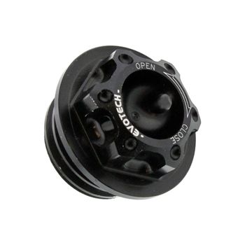 Perno aceite motor M24x3 Evotech negro