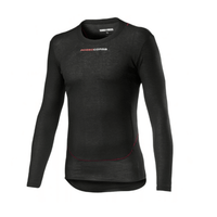 camiseta interior castelli prosecco tech manga larga negro talla xs